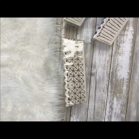 Anthropologie L'Hiver Christmas Bread Loaf Pan Set - Picture 6 of 7